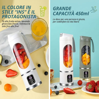 FrullaZen™ – Frullatore Portatile per uno Stile di Vita Sano