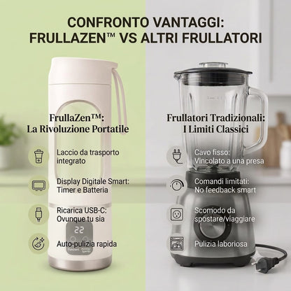 FrullaZen™ – Frullatore Portatile per uno Stile di Vita Sano