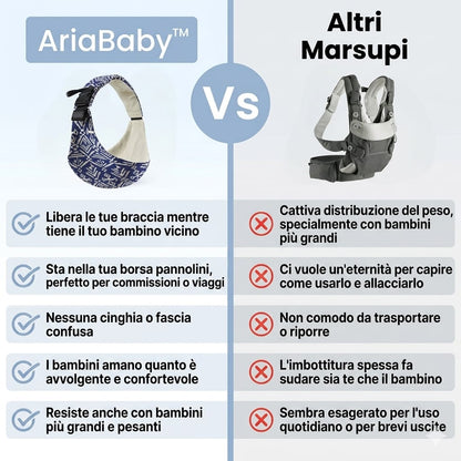 AriaBaby™ – Fascia Marsupio Ergonomica