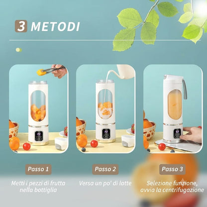 FrullaZen™ – Frullatore Portatile per uno Stile di Vita Sano