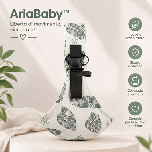 AriaBaby™ – Fascia/Marsupio per il tuo bimbo.