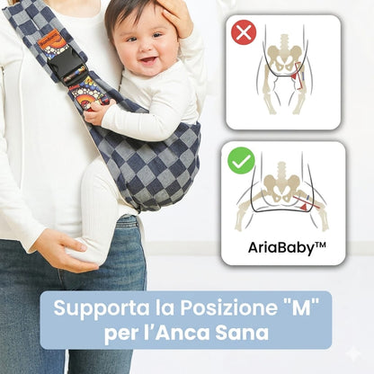AriaBaby™ – Fascia Marsupio Ergonomica