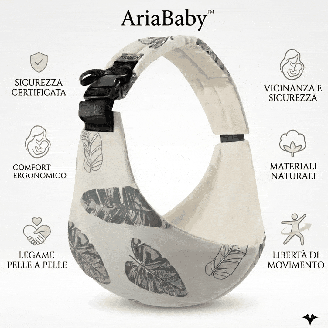 AriaBaby™ – Fascia Marsupio Ergonomica