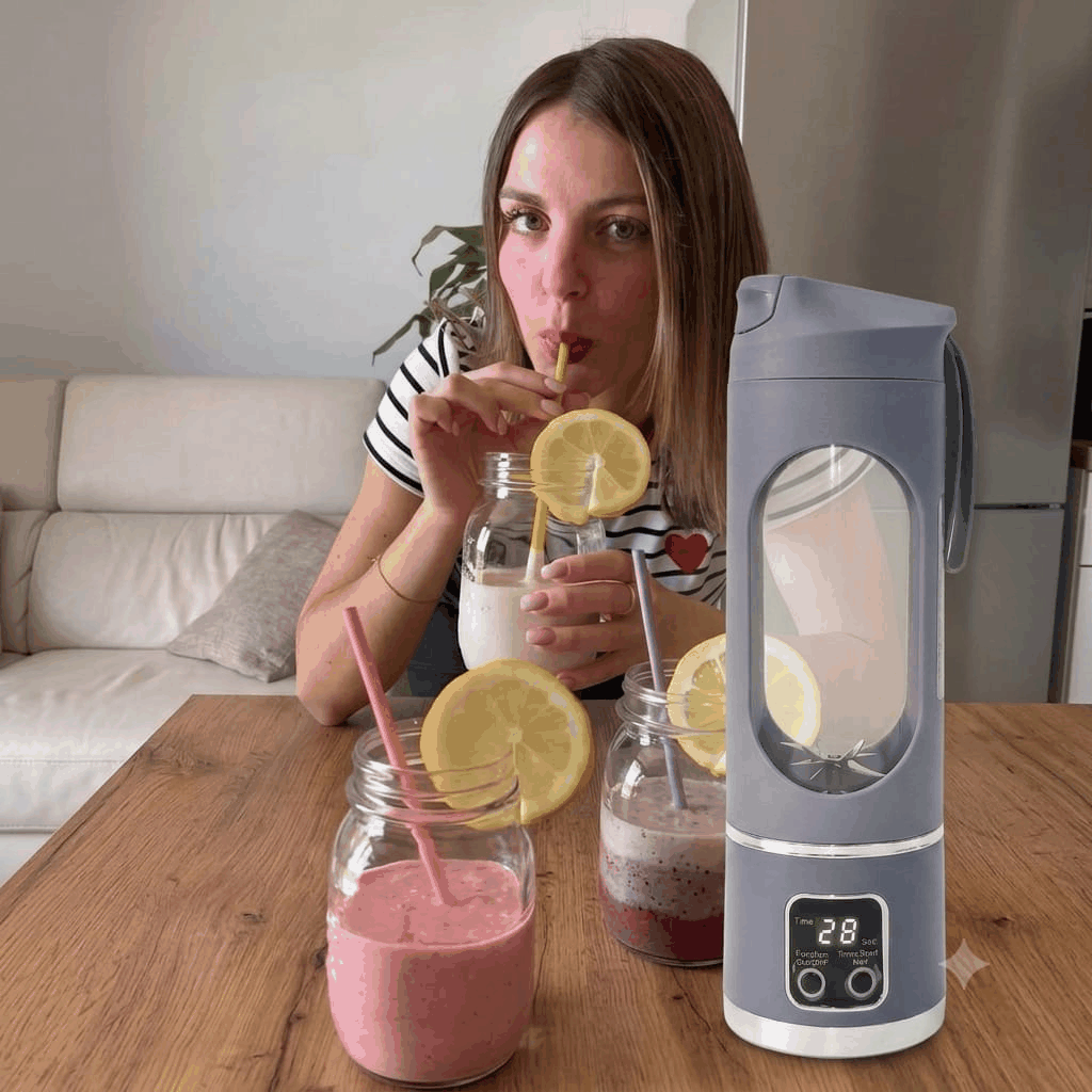 FrullaZen™ – Frullatore Portatile per uno Stile di Vita Sano